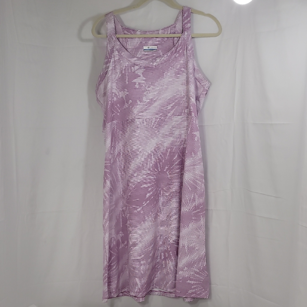 Purple Halter Sheath Midi Dress